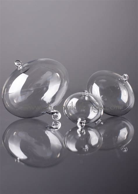 Each Of These Stunning Glass Balls Has A Glass Blown Hanging Loop At