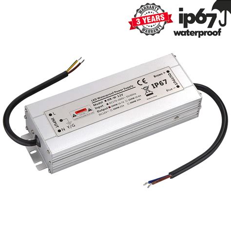 Led Trafo 12v 200w 167a Ip67geeignet Für Led Stripes Und Leuchtmittel