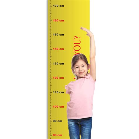 Tape Measure Kids Height Chart Care Cards
