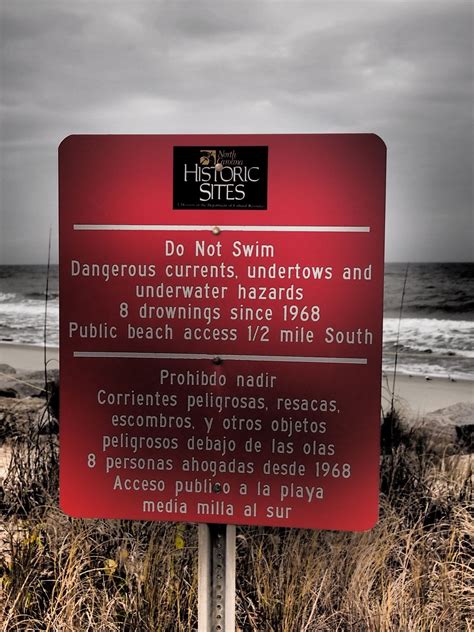 Do Not Swim Dangerous Currents Undertows And Underwater Hazards 8