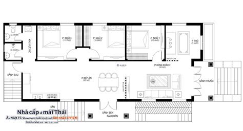 bản vẽ nhà cấp 4 5x20 trệt mẫu 3d bản vẽ đẹp 2022