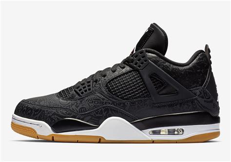 These sneakers released in may 2019 and retailed for $160. Where to Buy the Black and Gum "Laser" Air Jordan 4 ...