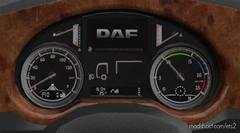 Daf Xf 105 Custom Dashboard V122 Mod For Euro Truck Simulator 2 At