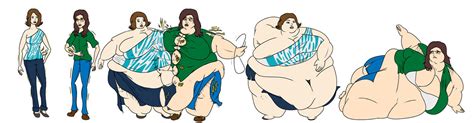 sudden weight gain commission by extrabaggageclaim on 28 min cartoon video