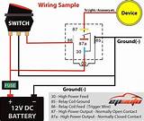 Wire the switch by connecting power to the center terminal(s). 12 Volt Toggle Switch Wiring