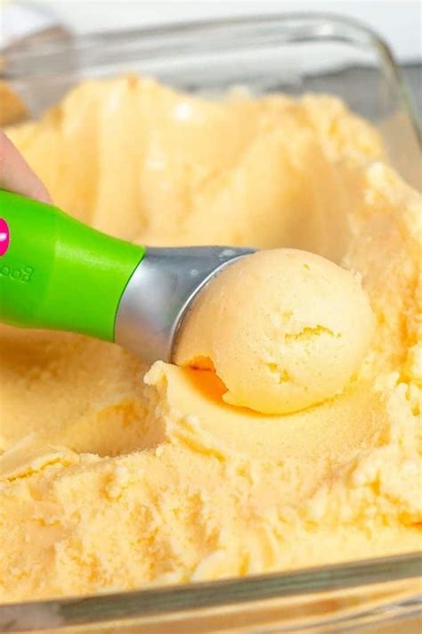Orange Sherbet Ice Cream Recipe