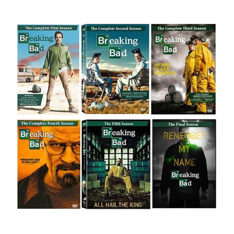 Breaking Bad Complete Dvd Set Seasons 1 2 3 4 5 6 Dvd Hd Dvd And Blu Ray