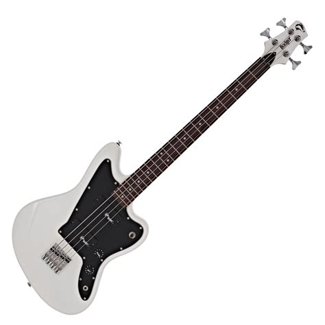 Badger Classic Bass Guitar White Gear4music