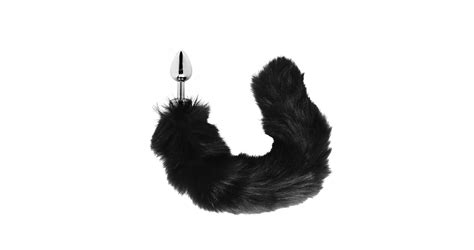 Rimba Tail Butt Plug Small Kinky Butt Plug With Faux Fur Tail