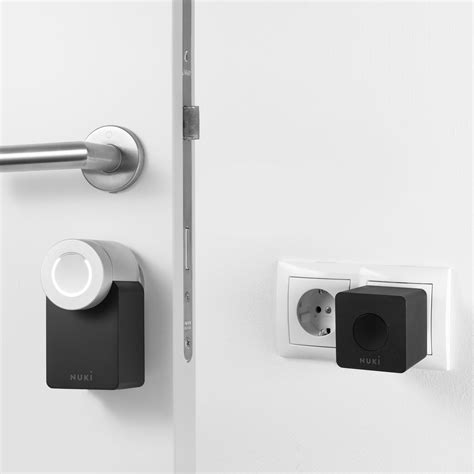 Buy Nuki Combo to make your door smart (Smart Lock & Bridge) | Smart door locks, Smart lock 