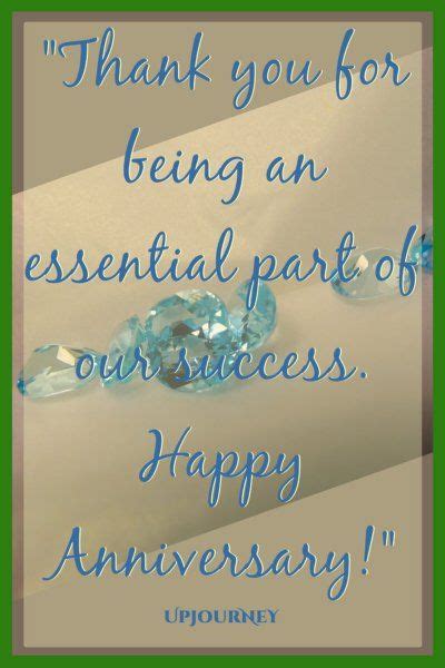 50 Happy Work Anniversary Quotes Wishes And Messages Work