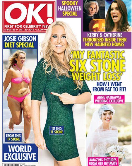 Josie Gibson Unveils Incredible Six Stone Weight Loss In Exclusive Pictures Ok Magazine