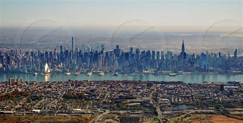 Panoramic View Of The Manhattan New York City Skyline By Eq Roy Photo