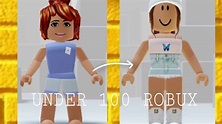 HOW TO MAKE A SUPER CUTE AVATAR ON ROBLOX UNDER 100 ROBUX! - YouTube