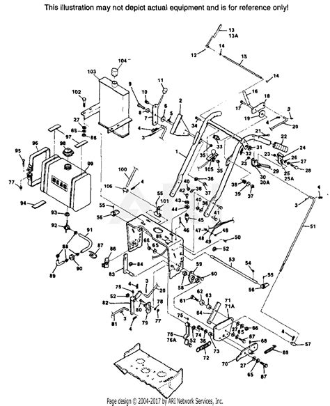 Scag Swz36 14kh 1001 2000 Parts Diagram For Handle Assembly