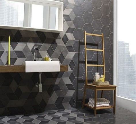 28 Gorgeous Modern Geometric Décor Ideas For Bathrooms Geometric