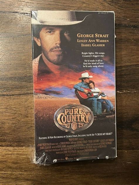 Pure Country VHS 1993 George Strait Lesley Ann Warren Etsy