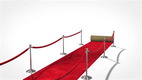 Roll Out The Red Carpet Stock Footage Video 100 Royalty Free
