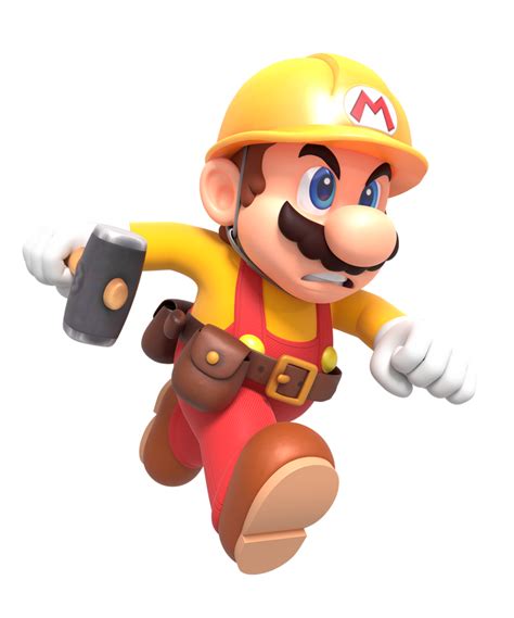 Builder Mario With Hammer Render By Nintega Dario On Deviantart