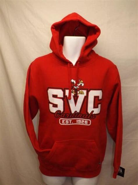 New Skagit Valley College Cardinals Adults Size Small Red Hoodie Ebay