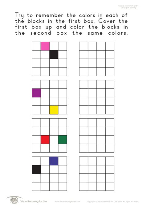 Copy 2 Colors 4x4 Grid Teach In A Box