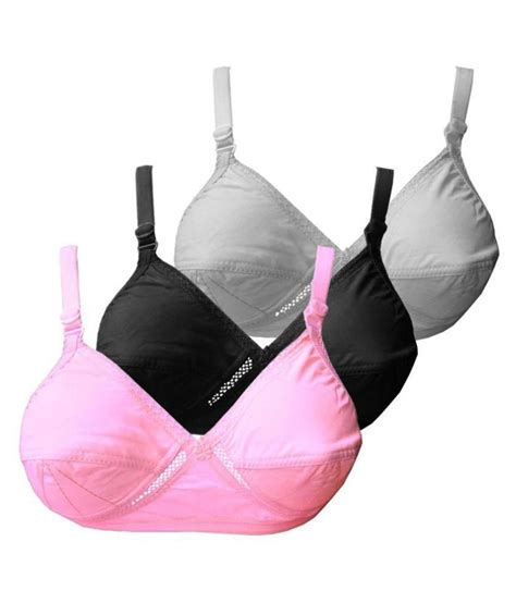 Buy Mj Store Cotton Cupless Bra Multi Color Online At Best Prices In