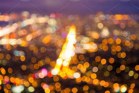 Blurry City Lights Background High Quality Abstract Stock Photos