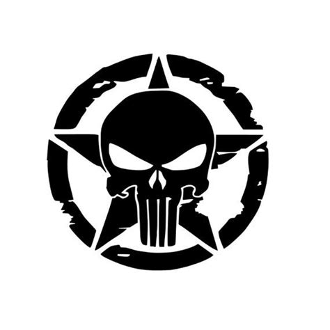 Jeep Punisher Skull Decal Punisher Skull Decal Skull Decal Punisher