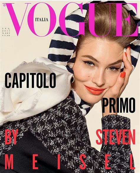 Grace Elizabeth For Vogue Italia July 2017 By Steven Meisel Vogue