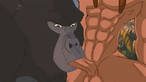 Rule 34 Animated Disney  Kerchak Male Only Penis Tagme Tarzan 1999 Film Tarzan Character