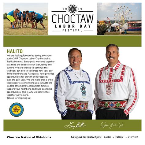 The 2019 Choctaw Labor Day Choctaw Nation Of Oklahoma