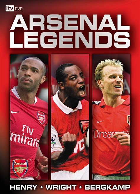 Arsenal Legends Henrywrightbergkamp Dvd Uk Dvd And Blu Ray