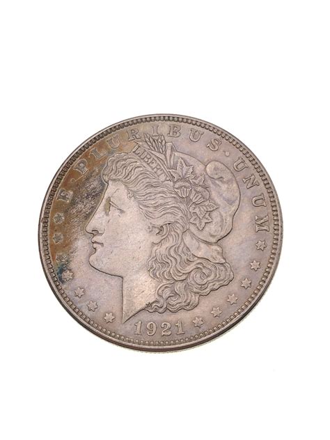 Lot 1921 D Morgan Silver Dollar