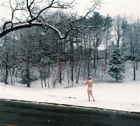 Creepy Naked Sleepwalker Statue In Boston