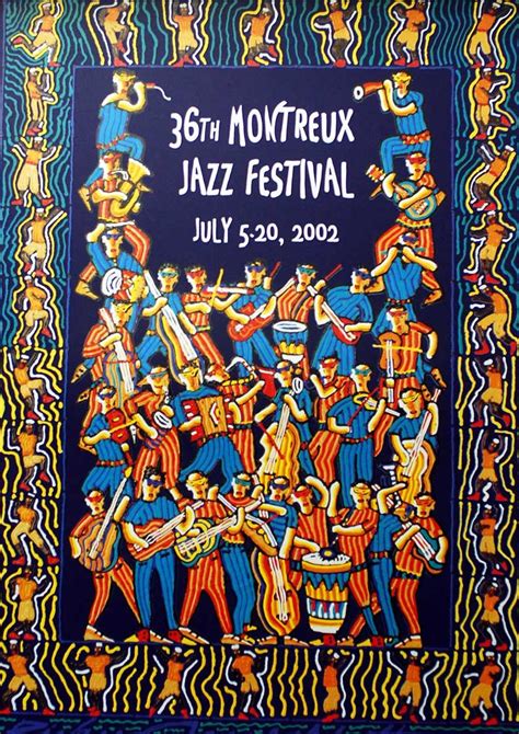 Montreux Jazz Festival Poster Festival Jazz Montreux Jazz Festival