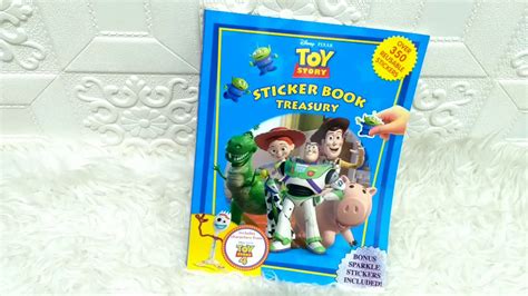 Sticker Book Treasury Disney Pixar Toy Story 4 With Over 350 Reusable