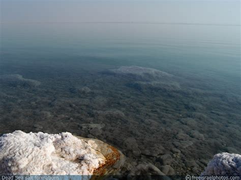 Free Israel Photos Dead Sea Salt Formations