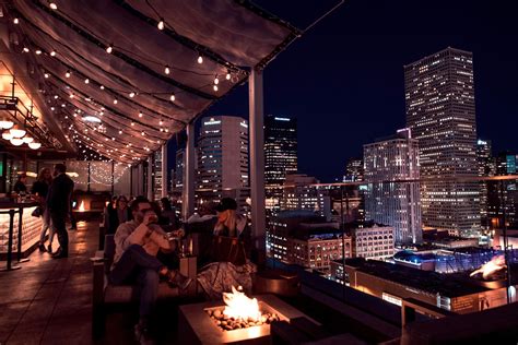 Rooftop Bars And Dining Le Méridien Denver Downtown