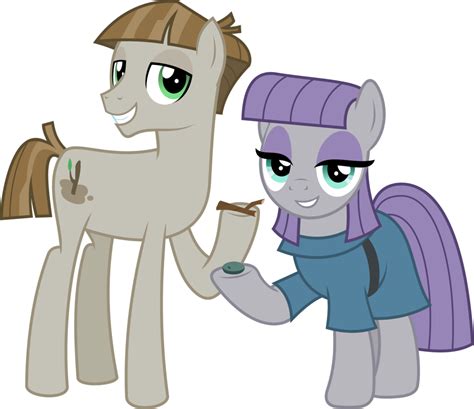 Mlp Vector Mudbriar And Maud Pie By Jhayarr23 My Little Pony Games