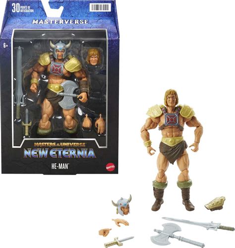 Buy Masters Of The Universe Masterverse New Eternia He Man Action