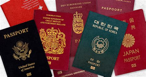 Why Only Four Passport Colors Are In The World