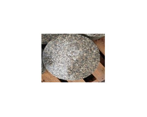 Exposed Aggregate Round Stepping Stone