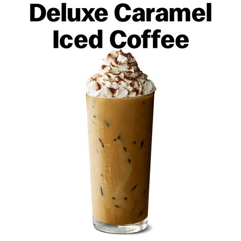 Deluxe Caramel Iced Coffee Mcdonald S Australia