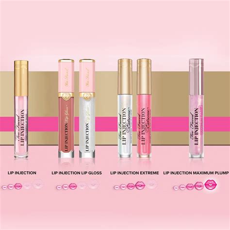 Lip Injection Plumping Lip Gloss Repulpeur L Vres De Too Faced Sephora