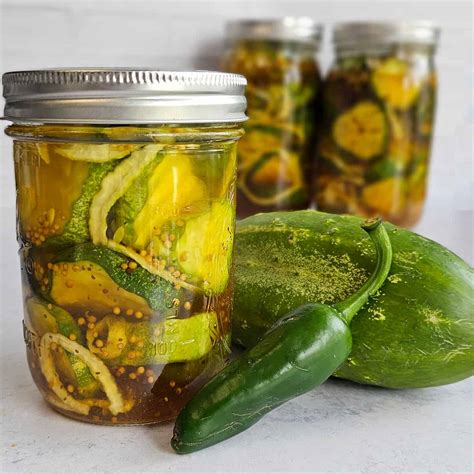 Sweet And Spicy Refrigerator Pickles The Purposeful Pantry