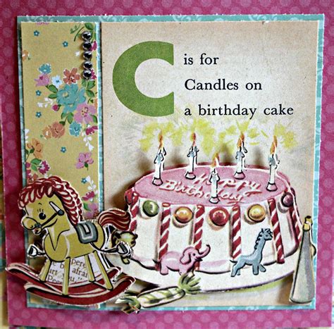 Pam Bray Designs A Girl With Flair Birthday Card With Authentique