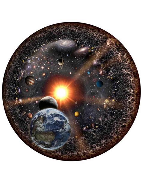 Space Puzzle 1000 Piece Jigsaw Puzzle Kids Adult Planets In Space