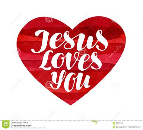 Heart Clip Art Jesus Loves You