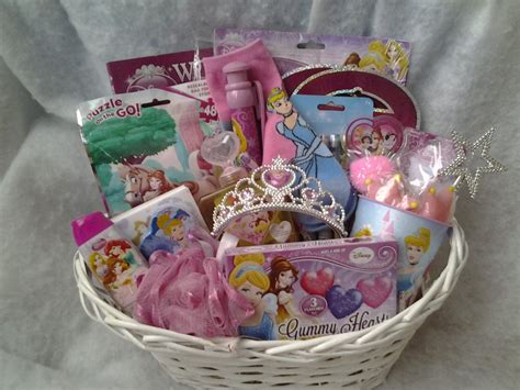 Disney Princess Gift Basket | Princess gift basket, Kids gift baskets