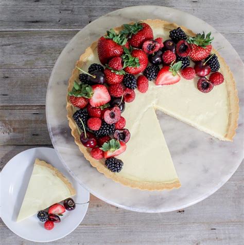 Fresh Fruit Tart Using The Best And Only Pastry Cream You Will Ever Need